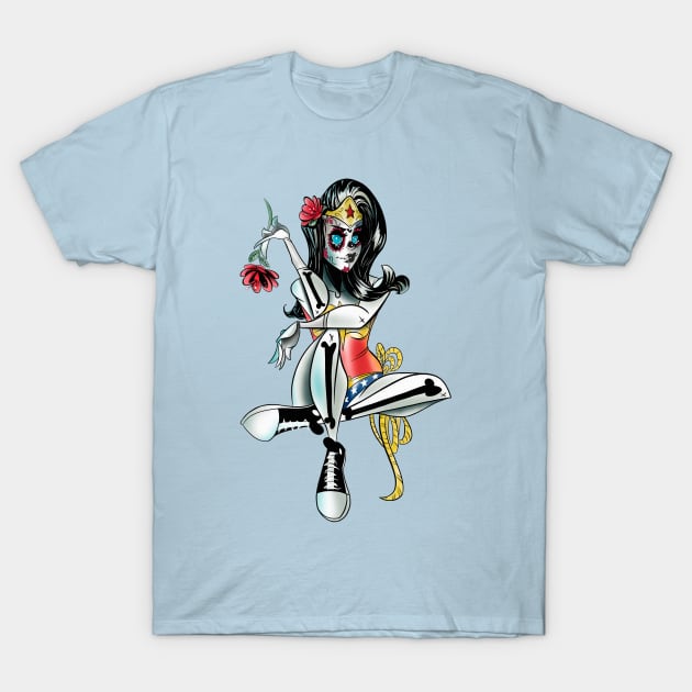 "La Catrina" T-Shirt by Art N' Soul